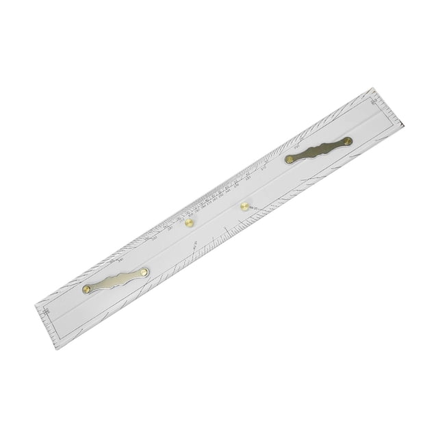 arctrm Marine Navigation Parallel Ruler Boat Accessories Compact Precision Portable for 60cm