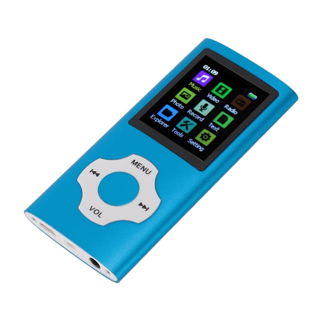 MP3 Player, 1.8in TFT Screen Portable Music Player with 7 Different Sound Modes, 200mAh Battery, Support Electronic Book Recorder, for Entertainment and Learning, Outdoor