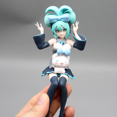thumbnail image 1 of Figuras de Hatsune Miku X Cinnamoroll, modelos coleccionables periféricos de Anime, decoraciones decorativas, regalo Kawaii para niños, 17CM, 1 of 6