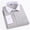 Gray, variant on TANSILING Men's Long Sleeve Casual Striped Button Down Shirt