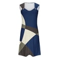 thumbnail image 5 of sovlvnd Womens Summer Dresses Geometric Printed Elegant Camisole Round Neck Dress Womens Tank Dresses Casual Summer Plus Size Summer Dresses, 5 of 5