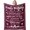 Happy Birthday - Merlot Red, variant on Gifts for Women, Mom, Her - Purple Retirement Anniversary Birthday Blanket 60"x50" - Sometimes You Forget You are Awesome - Inspirational Positive Thank You Gifts