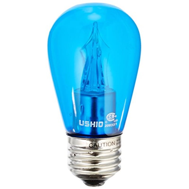Blue E26 1003933 120V 2W Bulb NEW Ushio 2W UTOPIA LED S14 