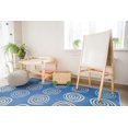 thumbnail image 3 of Simply Swirls 5'4" x 7'8" Area Rug In Color Pastel-Color:Pastel,Material:Nylon, 3 of 4