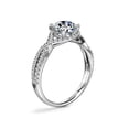 thumbnail image 3 of 1.20 Ct Round Cut Solitaire Natural Diamond (F-G/VS1) Latest Design Wedding Ring for Girls in 14K White Gold Size 5 by Diamond-Capitals, 3 of 8