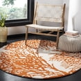 thumbnail image 2 of SAFAVIEH Bella Pascal Floral Wool Area Rug, Beige/Terracotta, 5' x 8', 2 of 10