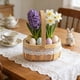thumbnail image 5 of Cesta de flores de madera tejida a mano | Arreglo decorativo de mimbre beige | Almacenamiento multitamaño para decoración del hogar y regalos, 5 of 6