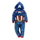 thumbnail image 2 of Mameluco con Gorro Estmapdo Marvel Capitan America Marvel Mameluco1434, 2 of 5