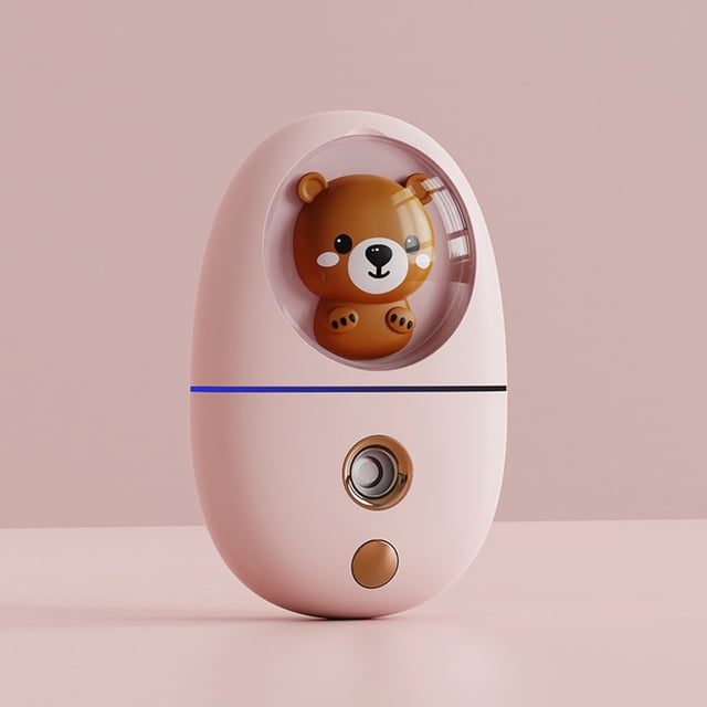 Boovnll Humidifiers for Bedroom, Cute Pet Water Meter Usb Humidifier Handheld Atomizer Portable Humidifier, Humidifier, Humidifier Large Room, Cool Mist Humidifiers for Bedroom