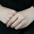 thumbnail image 5 of IP Gold(Ion Plating) Stainless Steel Ring with AAA Grade CZ in Clear for Women Style DA323, 5 of 5
