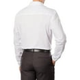 thumbnail image 3 of Unlisted by Kenneth Cole mens Slim Fit Solid Dress Shirt, White, 15-15.5 Neck 32 -33 Sleeve US New with box/tags, 3 of 6