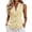 Yellow, variant on Smupbvky Womens Striped Vests Notched Lapel 2 Pearl Button up Sleeveless Tops Dressy Casual Waistcoat Slim Fit (XL, Yellow)