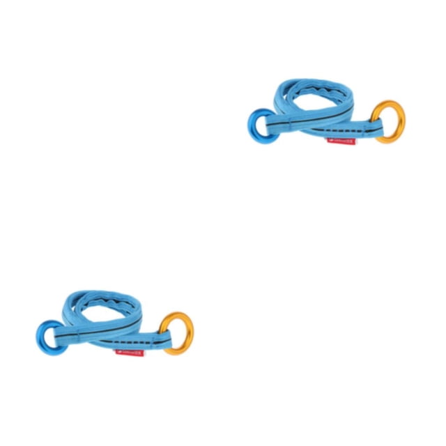 Eigraketly Reliable Tree Arborist Friction Saver para exploración al aire libre y senderismo Azul 90 cm 2piezas