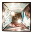 thumbnail image 5 of Meyda Tiffany 177230 Deer At Dawn 2 Light 22" Wide Pendant - Cafe Noir, 5 of 7