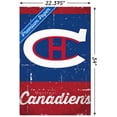 thumbnail image 3 of NHL Montreal Canadiens - Retro Logo 13 Wall Poster, 22.375" x 34", 3 of 5
