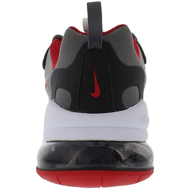 Nike GS Air Max 270 React Black University Red Iron Grey Vast Grey