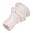 thumbnail image 4 of 2in Through Hull Fitting Straight Drain Hose Polypropylene Inner Beam Mount for Yachts Campers RVs Trucks, 4 of 12