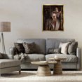 thumbnail image 4 of Stupell Industries Victorian Classic Dog in Suit Gold Floating Frame Canvas Art, 25 x 31, by Karen Burke, 4 of 8