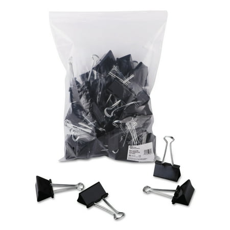 Office Impressions Binder Clips, Large Size, 2"w, 3 BX/PK, 36 Each Total
