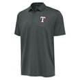 thumbnail image 2 of Men's Antigua  Pewter Texas Rangers Eclipse Polo, 2 of 3