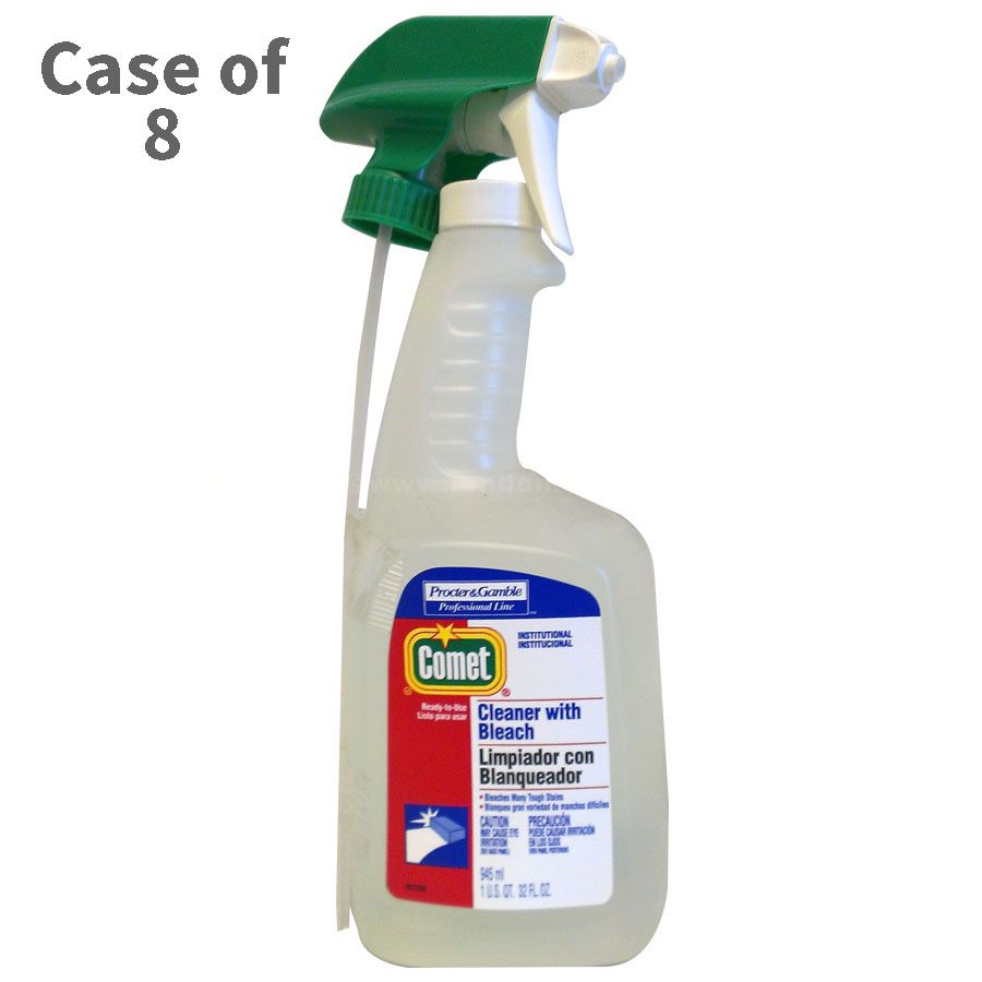 Procter And GambleP&G Comet Liquid Cleaner With Bleach, 32 Oz