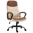 thumbnail image 1 of Vinsetto Massage Office Chair, Swivel Chair with 2-Point Vibration Lumbar, 1 of 10