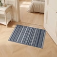 thumbnail image 2 of ODIKA 2'x3' Ultra-Soft Accent Mat, Geometric Stripes Repeating Lines Mirrored Layout Modern Accent None Washable, Bare feet friendly, Easy Care Indoor rug for Bedside, Footrest, 2 of 7