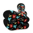 thumbnail image 2 of Urban-Peacock Men's Novelty Fun Crew Socks - Doctors & Nurses - Black, 1 Pair, 2 of 4