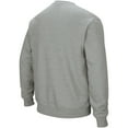 thumbnail image 2 of Men's Colosseum Heathered Gray Florida Gators Arch & Logo Crew Neck Sweatshirt, 2 of 4