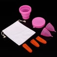 thumbnail image 3 of Copa menstrual de silicona para higiene femenina para mujeres, 3 of 10