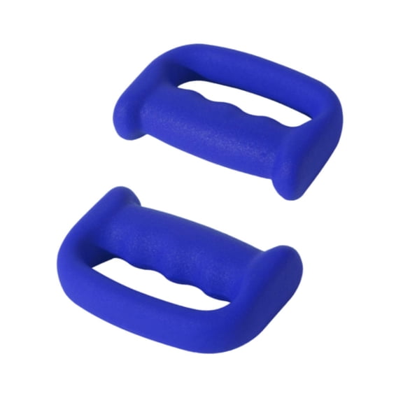 Fzaqwen 2x Boxing Dumbbells Workout Dumbbell Hand Hold Ergonomic Design Nonslip Strength Blue
