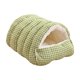 thumbnail image 2 of Cama para gatos, cálida y suave, gruesa, portátil, con cojín extraíble, suave Verde, 2 of 9