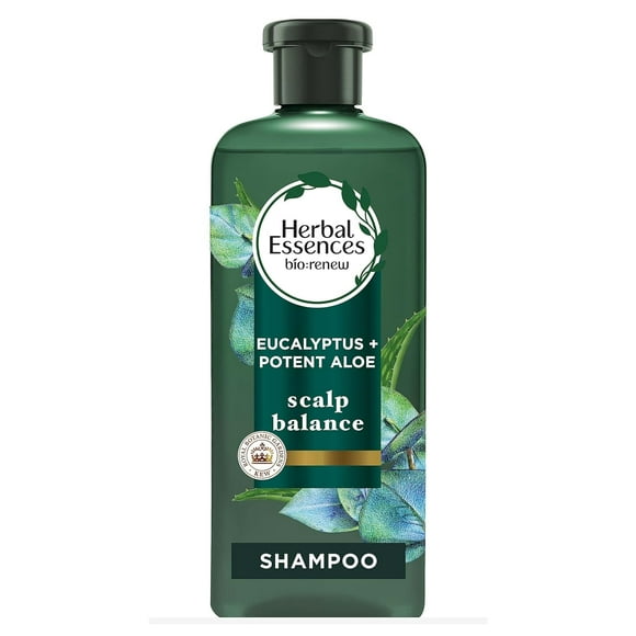 Herbal Essences Eucalyptus Sulfate Free Shampoo for Scalp, All Hair Types, 13.5 fl oz