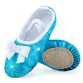 thumbnail image 3 of Ballet Shoes Split-Sole Glitter Flats Dance Shoes for Girls Toddler/Kid (WX55-21,30), 3 of 6