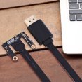 thumbnail image 3 of HD Multimedia Interface To Mini PCI-E Cord, HD Multimedia Interface To Mini PCI-E, 70Cm / 27.56Inch Length Strong Non-Professional Use for Professional Use PC General Purpose, 3 of 7