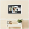 thumbnail image 2 of ArtToFrames Collage Photo Picture Frame with 1 - 11x14 and 2 - 5x7 Openings, Framed in White with Black and Black Mats (CDM-3966-75), 2 of 8