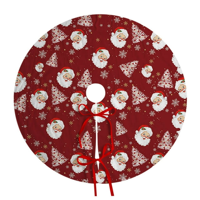 Christmas Tree Skirt Christmas Tree Bottom Skirt Apron Décor Christmas Tree Decorations