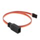 thumbnail image 3 of Cable de extensión de línea Y macho a hembra JR, conector RC, línea de PVC de tres colores, 30CM, 22AWG, marrón, rojo y naranja, 5 uds., 3 of 9