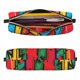 thumbnail image 2 of Disketp Colorful Arrow Graffiti Pattern Estuche de Lápices de Cuero con Cierre, Estuche Compacto para Papelería, Bolígrafos y Accesorios Pequeños, 2 of 7