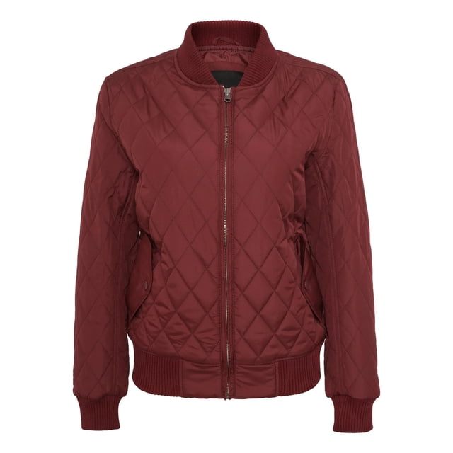 Urban Classics Veste Matelassée en Nylon à Losanges pour Femmes