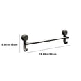 thumbnail image 2 of LACKUST No Drill Wall Mounted Shoe Rack - Gray Bathroom Slipper Storage, Multifunctional Anti-Rust Plastic Towel Holder for Entryway Small Space, 2 of 7