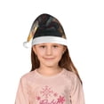 thumbnail image 5 of Salouo Flower Meditating Rabbit for Christmas Hat for Kids Xmas Holiday Hat Santa Hat for Boys & Girls Festive Headwear Accessories Fit for Christmas/ New Year/Holiday/Party, 5 of 6