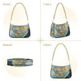 thumbnail image 7 of FORMRS Womens Shoulder Bag with Chain Strap Clutch Purse Cute Tote Handbag, Art Goldfish, 7 of 7