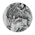 thumbnail image 4 of Orinice Wolf Round Table Cover Stain Resistant Washable Indoor Outdoor Tablecloth Kitchen Dining Wedding Parties Waterproof 100% Polyester Fiber 42-46, 4 of 8