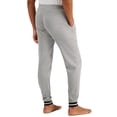 thumbnail image 2 of Hanes Men's Waffle Knit Sleep Jogger Pant Oxford Grey Heather, Medium, 2 of 4