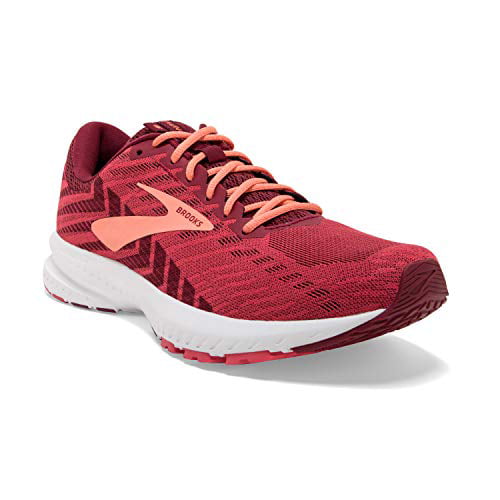 Brooks Women's Launch 6 Running Shoes, Rumba Red/Teaberry/Coral, 7 B(M ...