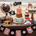 thumbnail image 4 of Vajilla desechable para fiesta temática de pirata, decoración de pancarta, servilletas para niños, platos de papel, suministros para fiesta de cumpleaños, 4 of 4