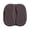 Coffee, variant on FEOLGEHLY 3D Dual Gel Car Seat Cushion, 47x50cm Memory Foam & Breathable Mesh, Universal Fit with Non-slip Bottom, Lumbar Support for Driving Comfort, Black
