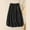 Black#2, variant on Plus Size Dresses for Curvy Women LEBONYARD Ruffled Skirt for Women,Women's Fashion Medium Length Elastic Waist Large Cotton Linen Skirt Navy L