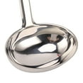 thumbnail image 4 of 304 Stainless Steel Soup Ladle Spoon, Anti Scald Multifunctional Curved Handle Kitchen Ladle for Home Cooking, Soup Pan Ladle for Soups, Stews, Gravy (80ML), 4 of 9